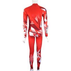 Löffler Team Austria ÖSV skiskyting skisuit WorldCup 2023 rød-hvit